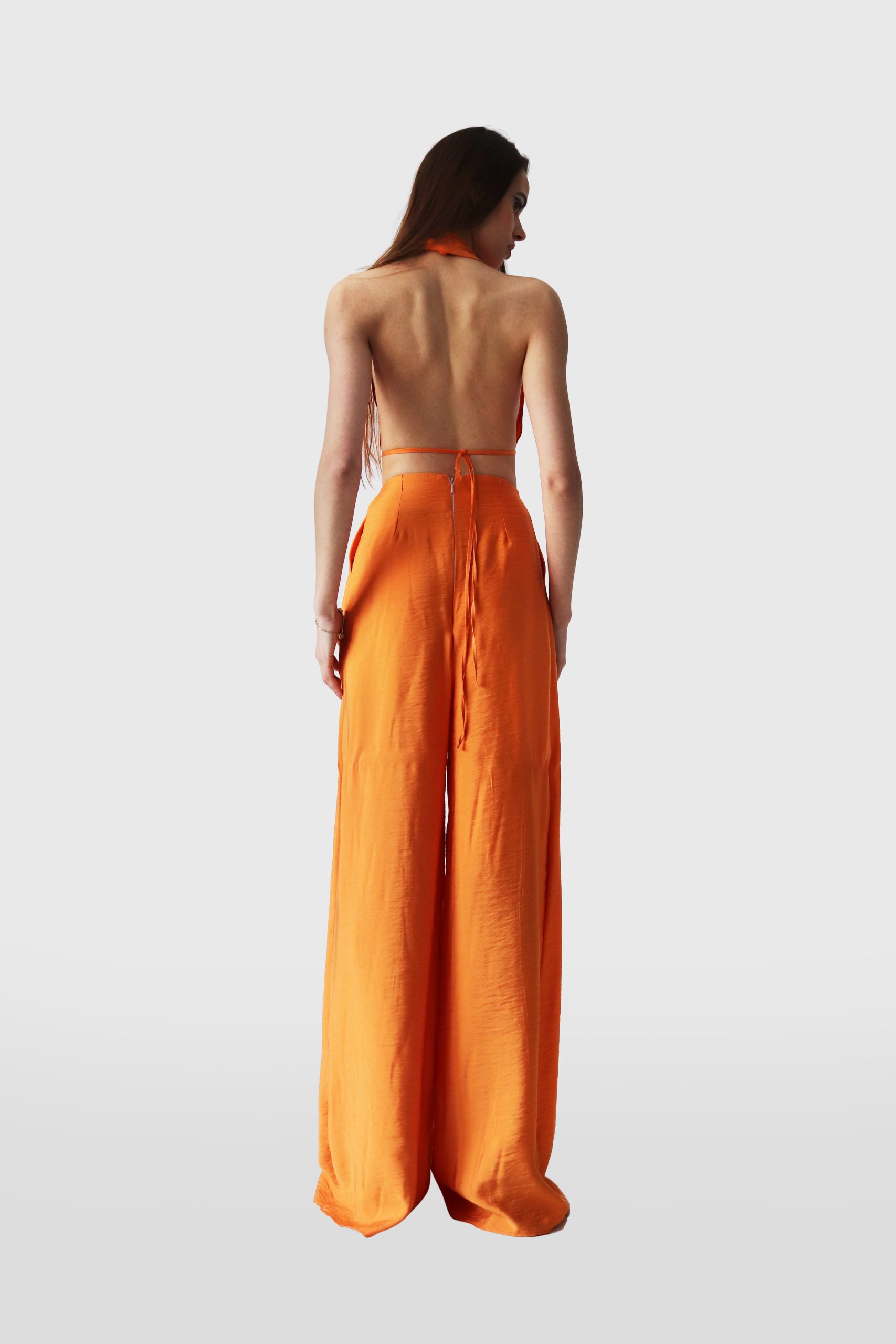 ORANGE MYSTIC JUMPSUIT