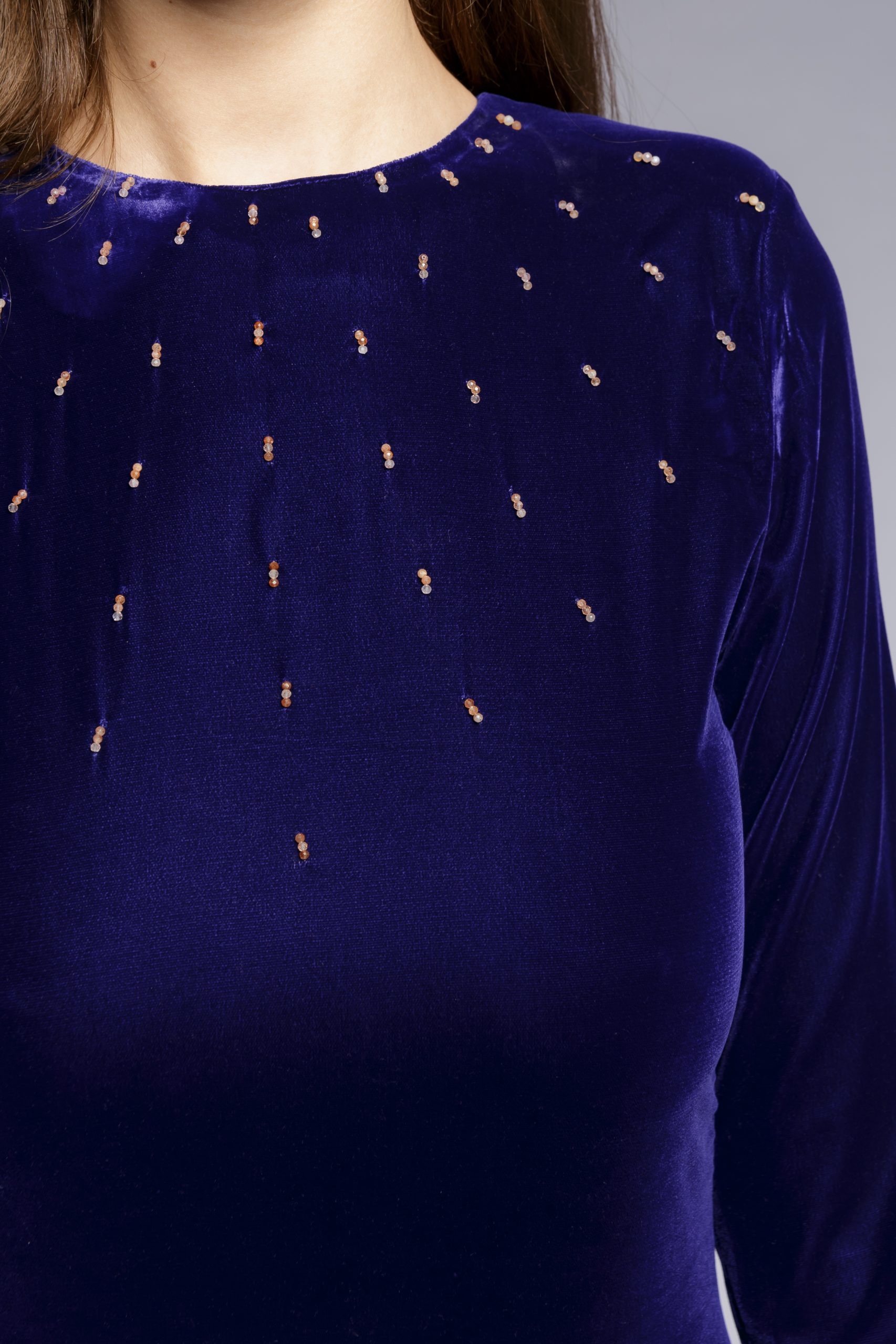 Blue vibe dress